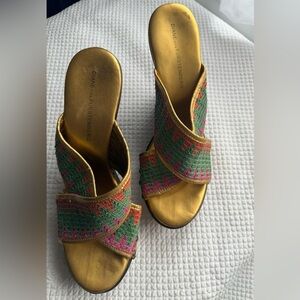 Diane von Furstenberg Multicolor Woven Women's Shoes